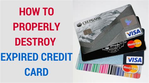 How to Safely Destroy Your Expired Credit Cards 